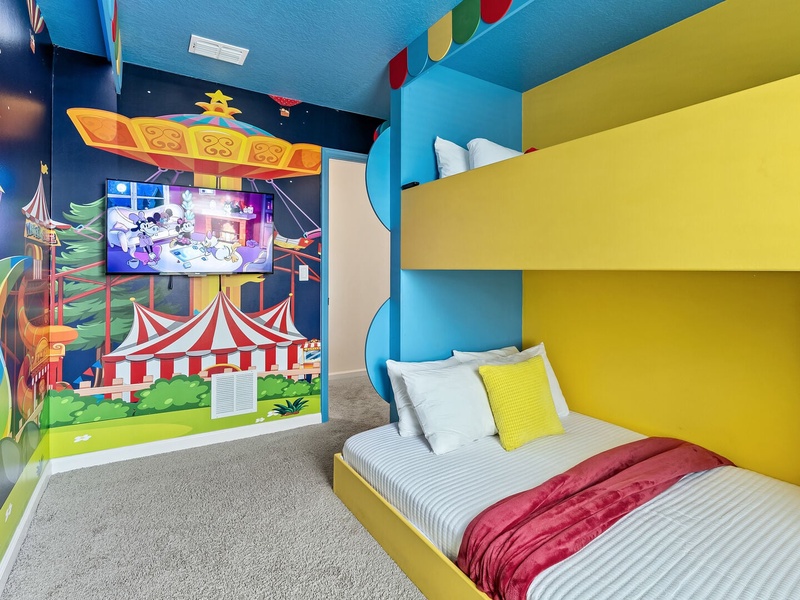 Every bedroom features its own TV for added comfort and convenience.