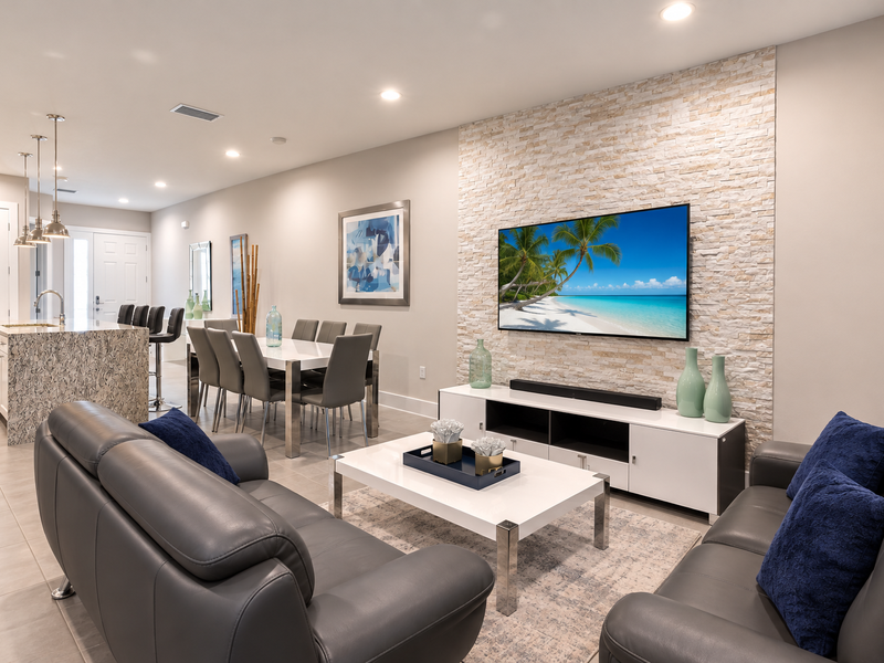 Spacious & Comfortable areas to enjoy with family!