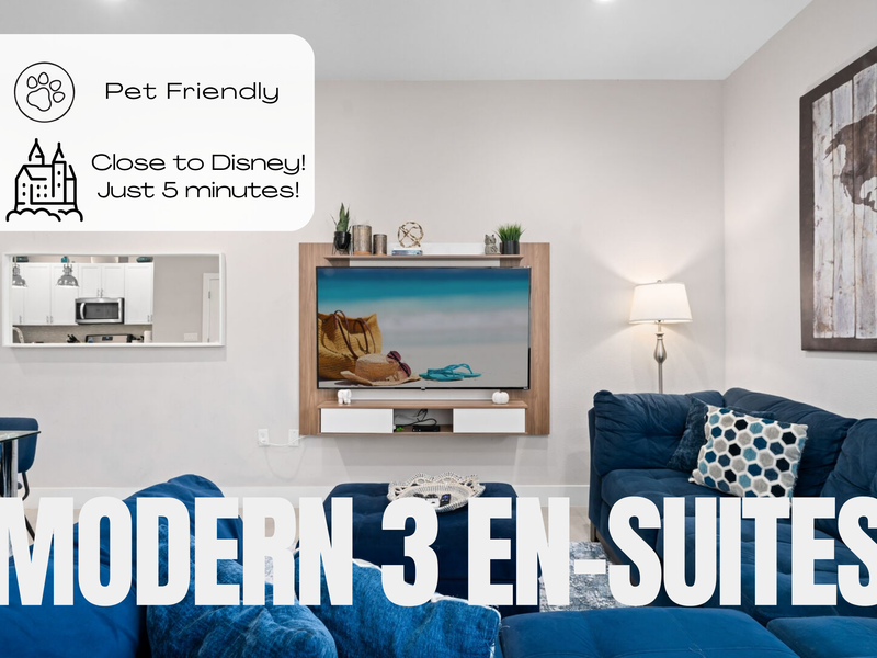 4 Bedrooms | 5 Min to Disney!