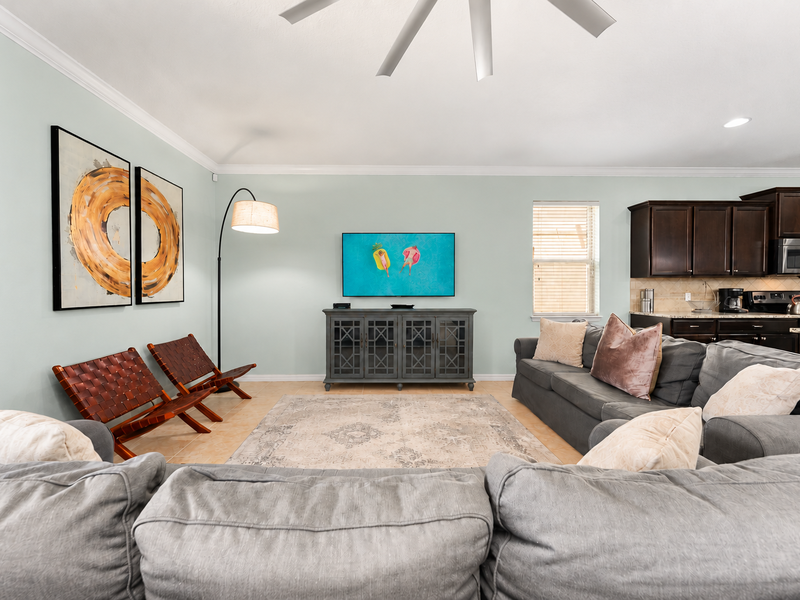 There is plenty of space to gather, relax, and enjoy quality time together.
