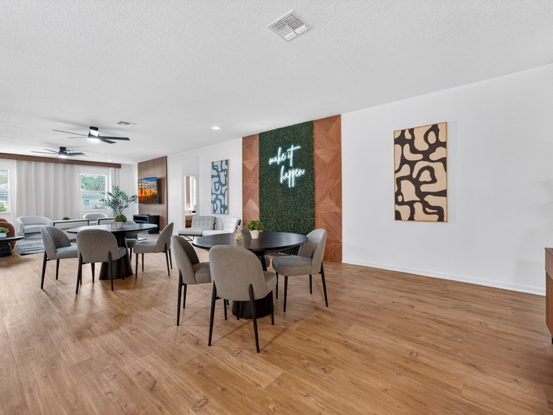 Our loft features a comfortable seating area with a second tv room, and mini bar for your convenience and relaxation.