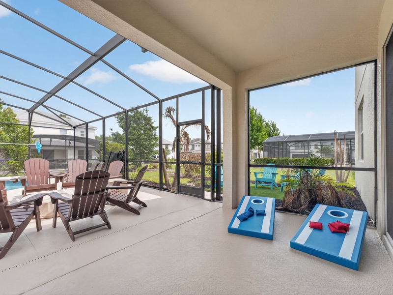 Ideal outdoor space designed for entertainment and relaxation.