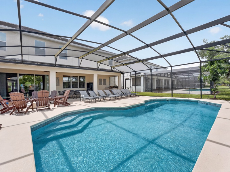 Relax in your private pool!