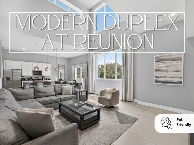Modern Duplex at Reunion