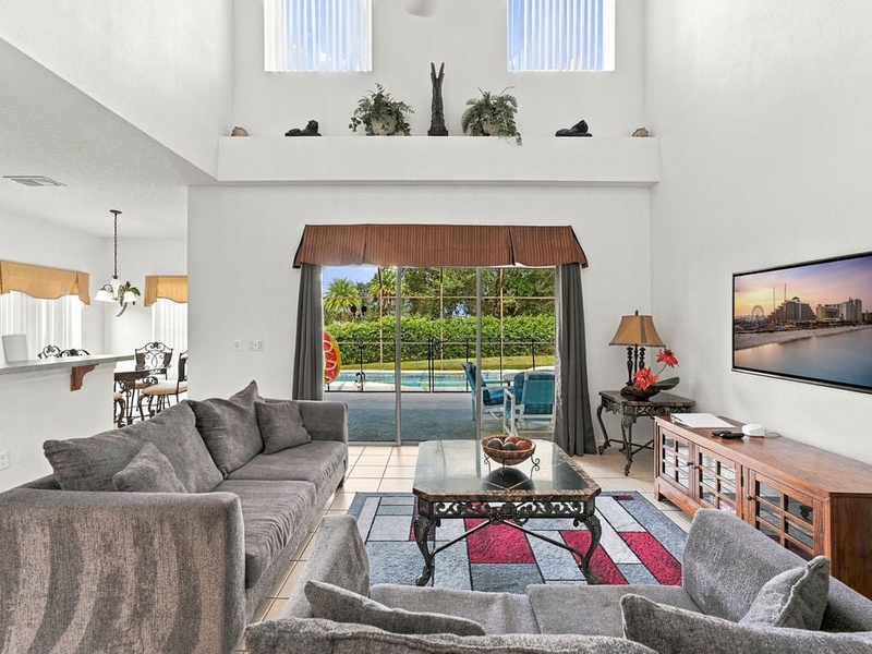 Come home from the parks and settle into your own space to unwind.