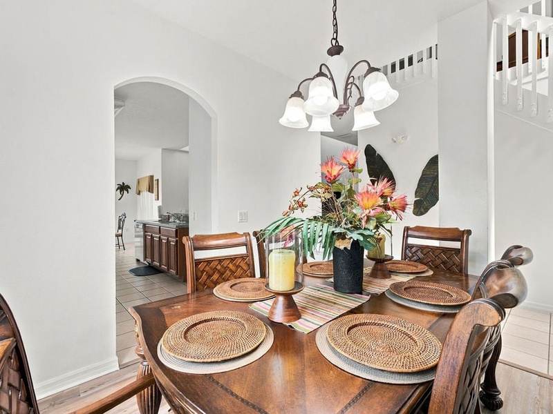 Plenty of room for everyone to gather, share a meal, and enjoy the moment.