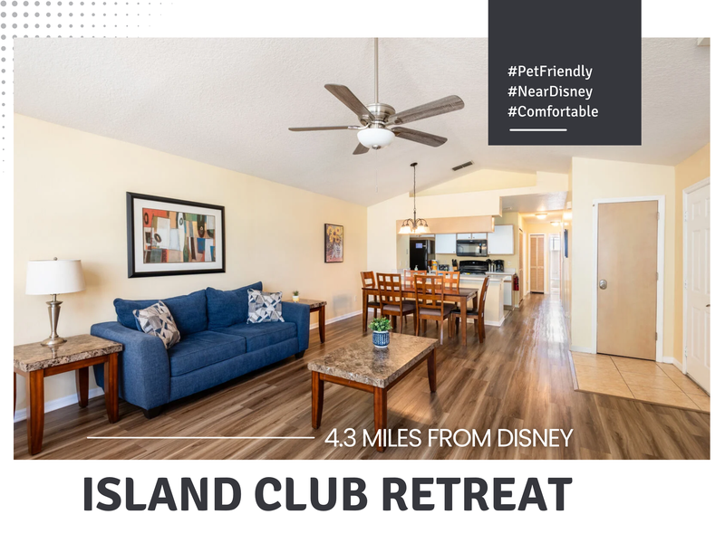 3BR Condo Near Disney w/ pool, gym & balcony