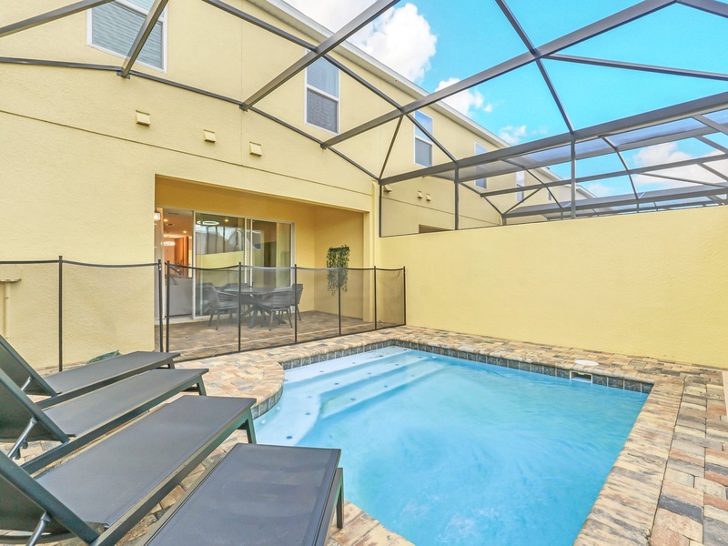Make a splash in your very own private swimming pool!