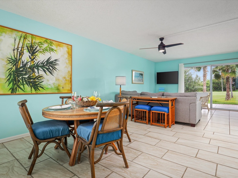 Dining - Living - Lanai Areas