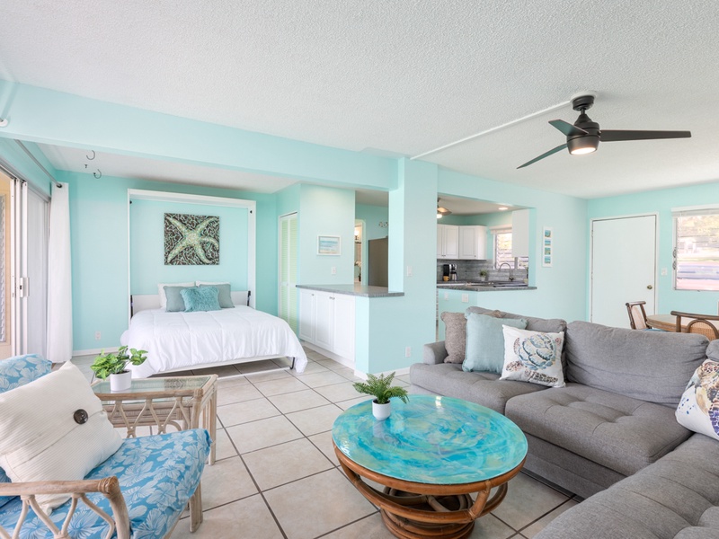 Living Area & Murphy Bed