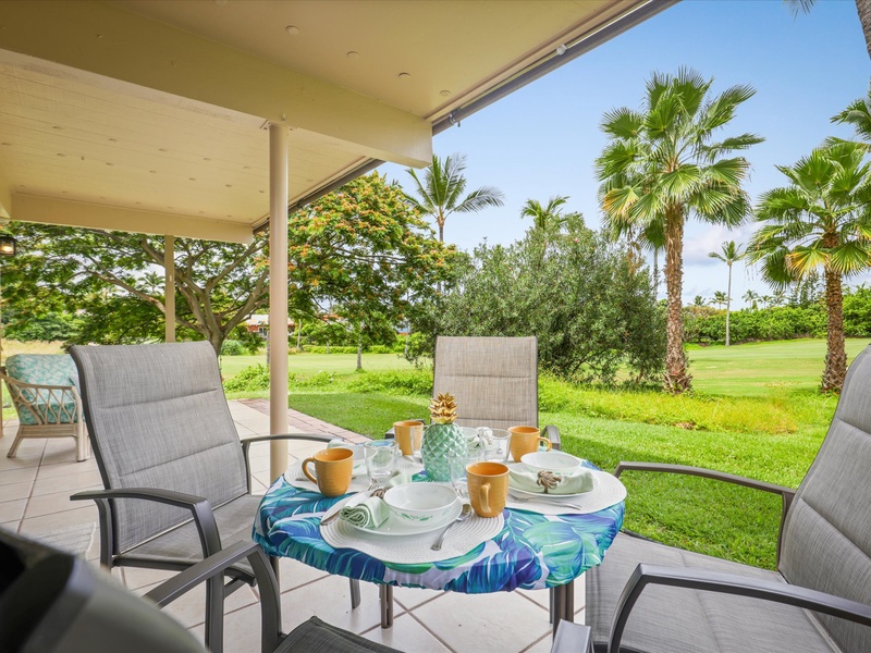 Lanai Dining - Golf Course