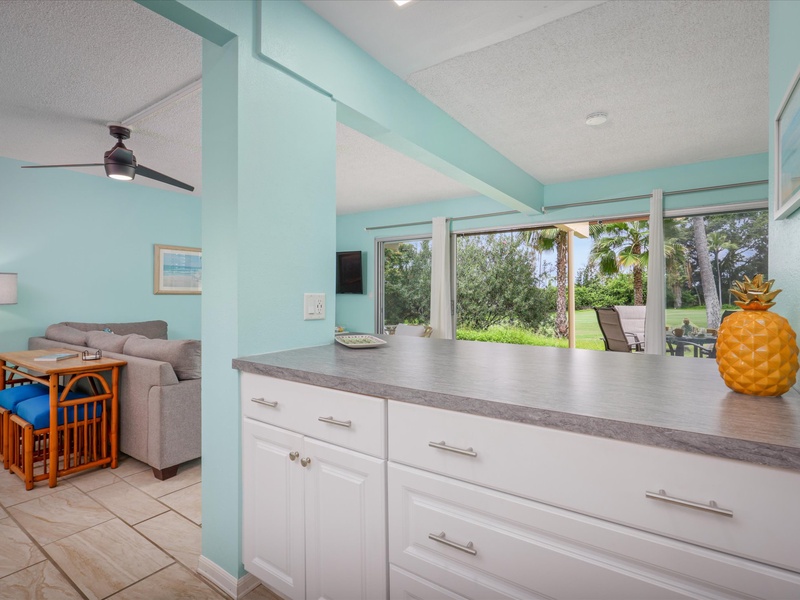 Great Additional Counter Space - Serving or Preparing