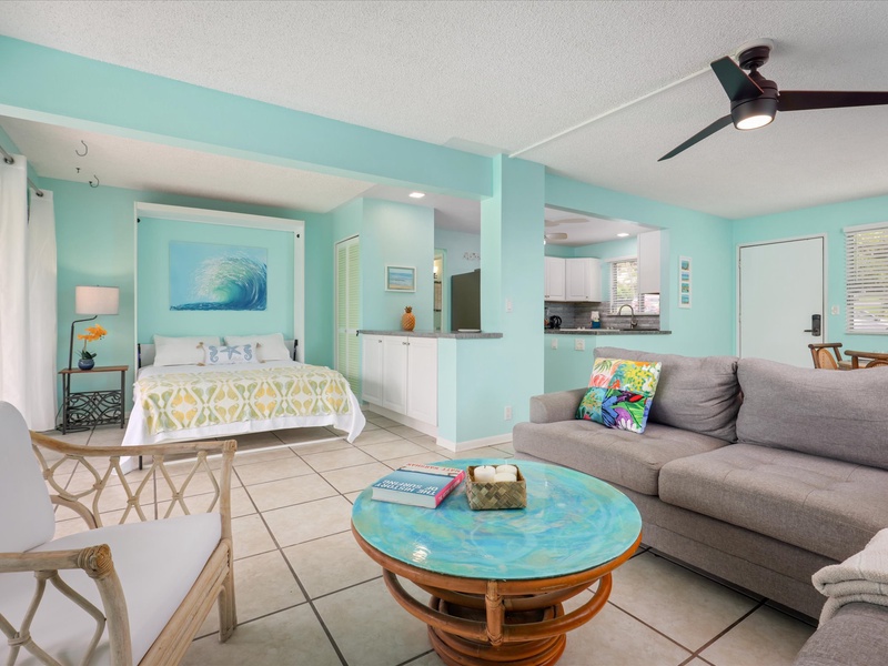 Living Area - Murphy Bed