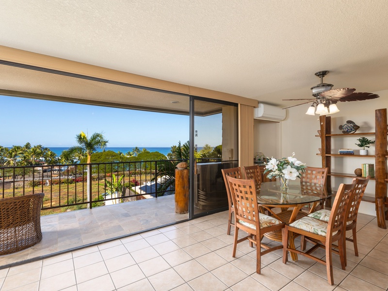 Dining Room & Lanai View