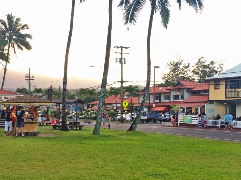 Hanalei town - 10 min drive from Puamana vacatiom rentals