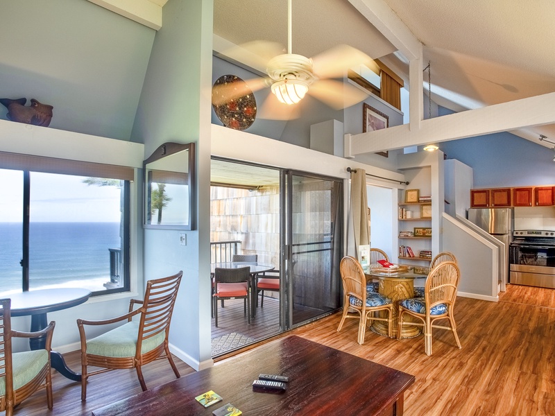 Inside your tropical home-away-from-home, you'll find a laidback, curated space where you can take in the incredible ocean views from every room!