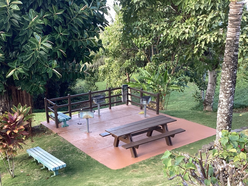 Sealodge barbecue area