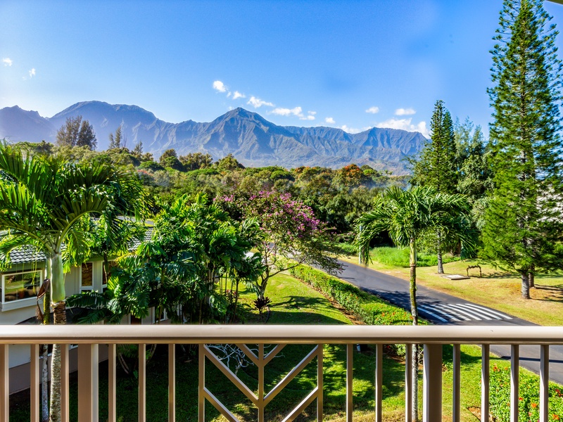 Kauai villa rentals Villas of Kamalii 40 mountain and waterfall 