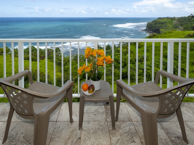 Alii Kai 4303 | Kauai Kahuna Vacation Rentals | Balcony View