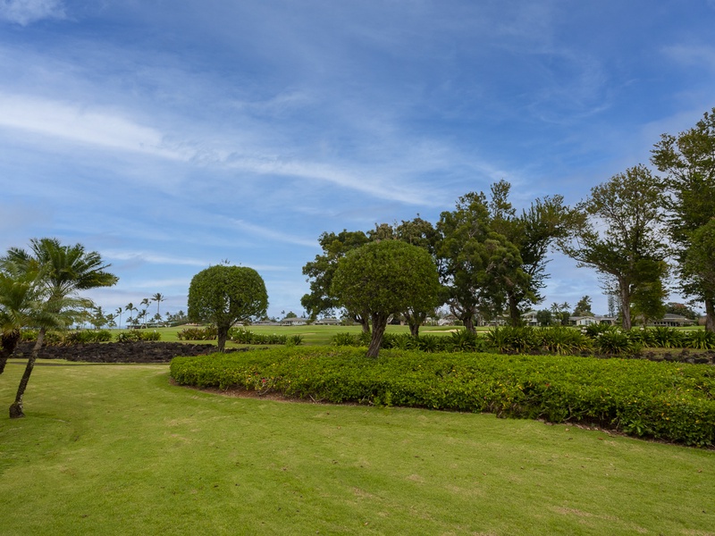 Kauai vacation rentals | Emmalani Court 411 | view from grounds