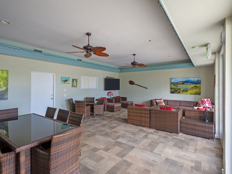 Kauai vacation rentals | Emmalani Court | recreation room