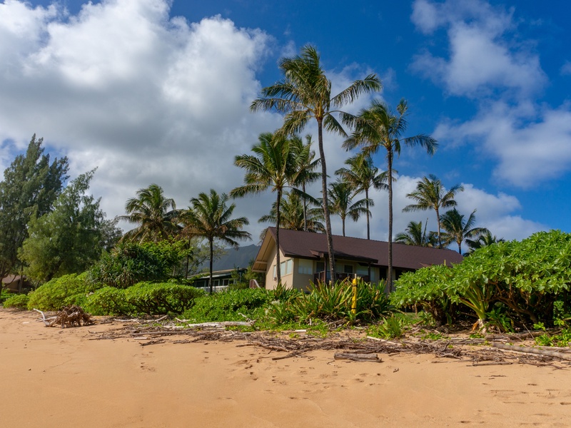 Haena vacatoin rentals | Hanalei Colony Resort is directly on th