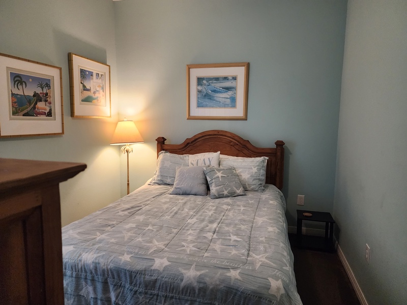 master bedroom bed