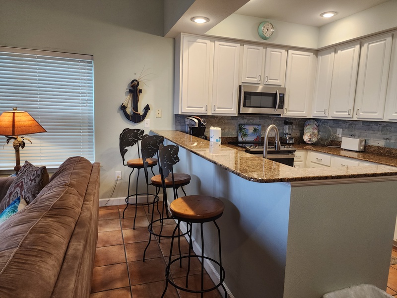 bar area