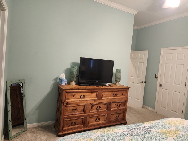 master bedroom & hallway