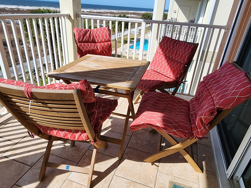 balcony table