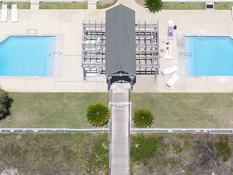 view of pools