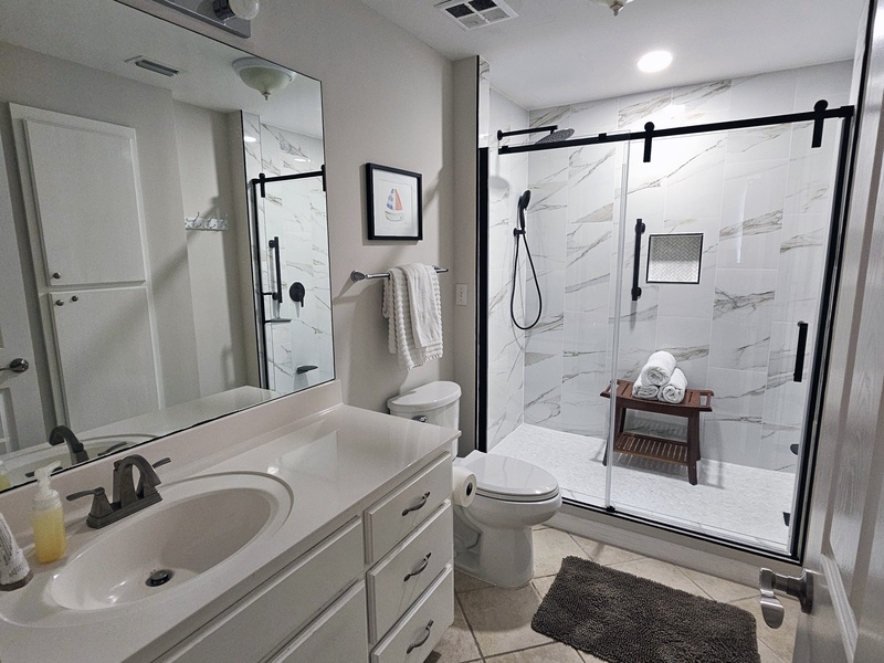 master bathroom full view