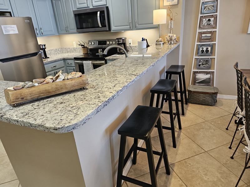 Breakfast bar