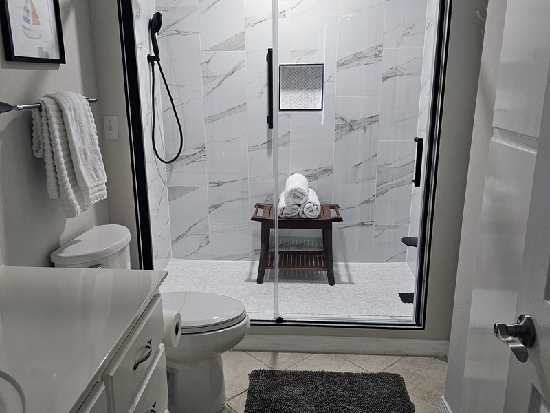 master bathroom shower