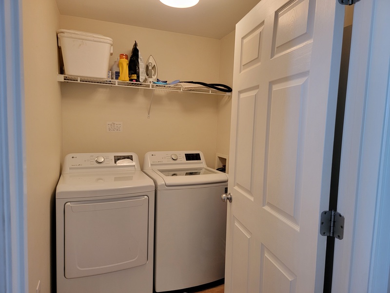 laundry area