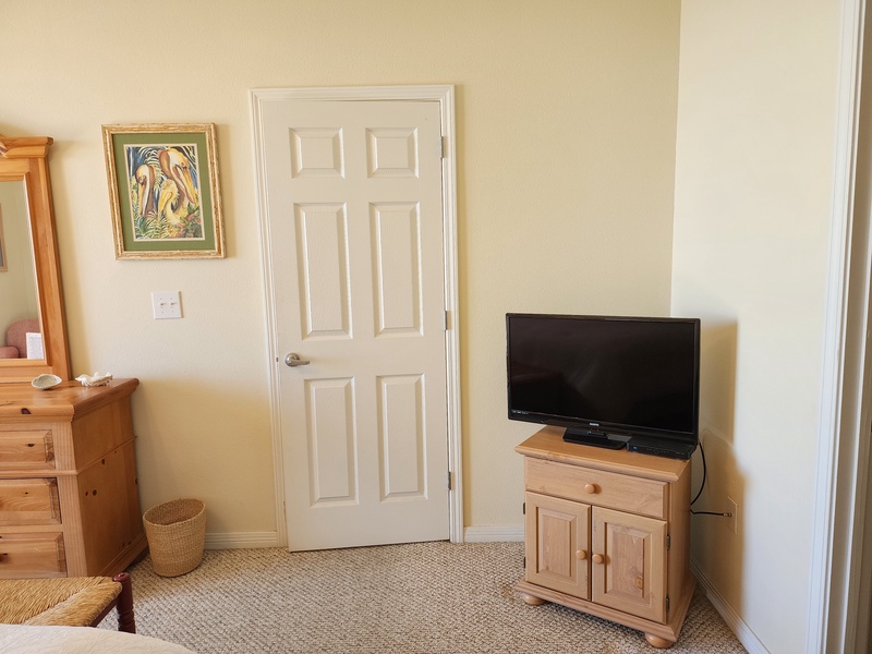master bedroom TV