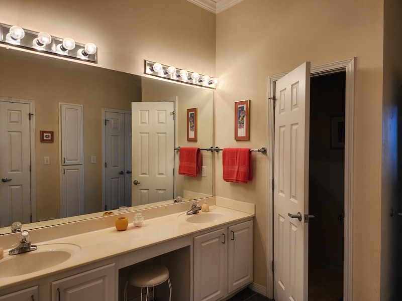master bathroom