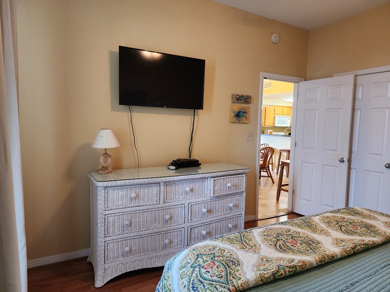 master bedroom TV