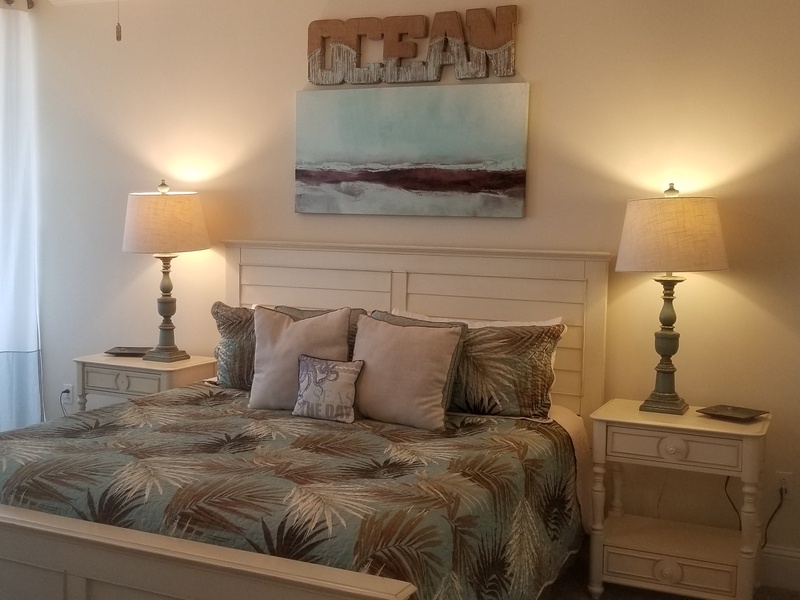 master bedroom bed