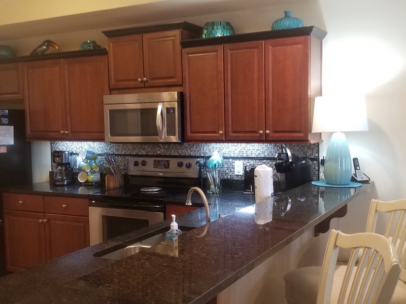 counter & oven