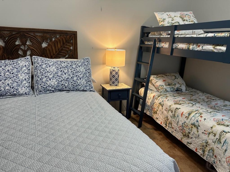 front bedroom bed
