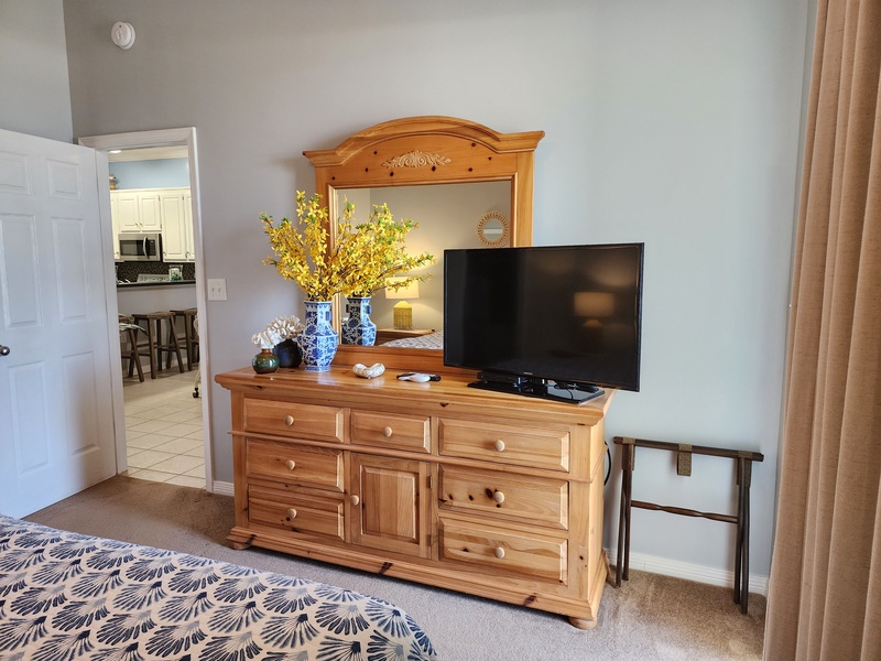 master bedroom TV