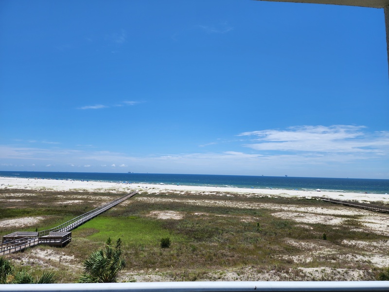 boardwalk view