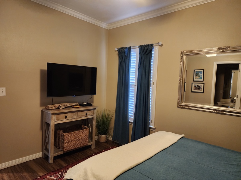 TV in bedroom