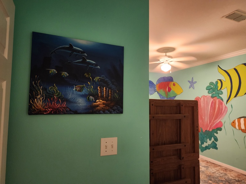 Entrance to second bedroom