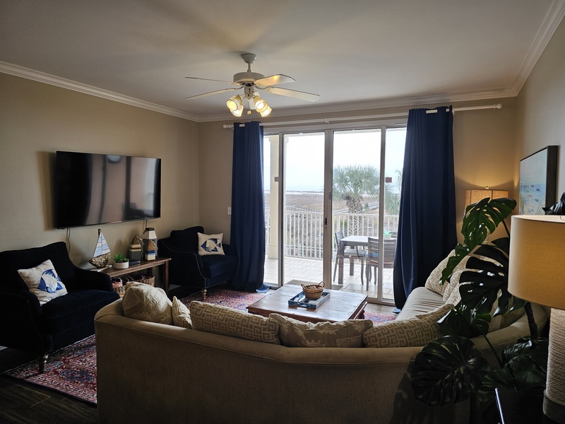 Plenty of seating in Living Area