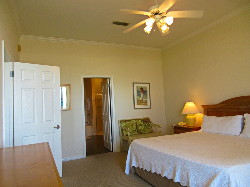 master bedroom & attached bathroom