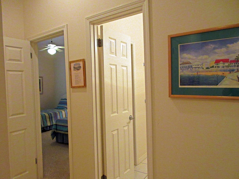 second bedroom & attached bathroom