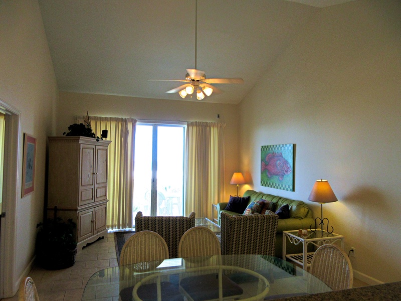 dining area & living room