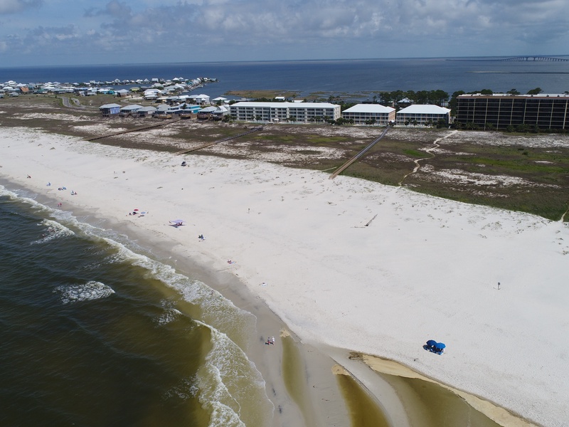 Beach in front of the Condo